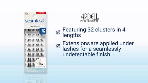 Ardell Seamless Underlash Extension - Wispies Clear Band #8