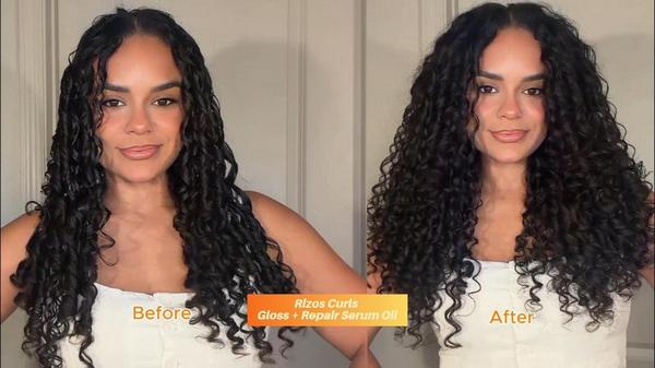 Rizos Curls Gloss + Repair Oil Serum #9