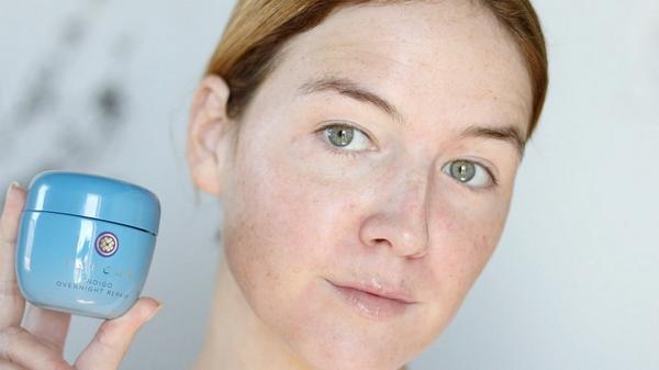 TATCHA Indigo Overnight Repair Redness Reducing Barrier Cream #9