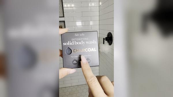 Kitsch Detoxifying Charcoal Body Wash Bar #5