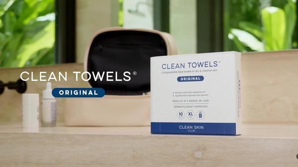 Clean Skin Club Clean Towels Original Disposable Face Towels #9