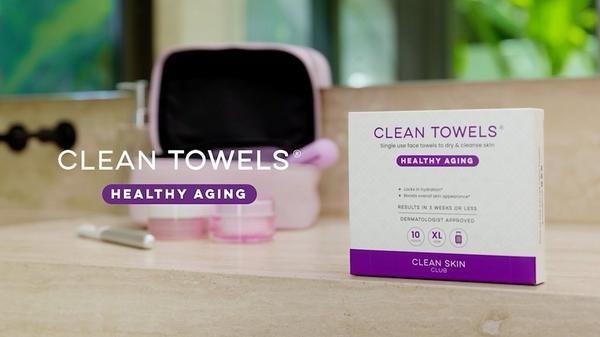 Clean Skin Club Clean Towels Healthy Aging Disposable Face Towels #9
