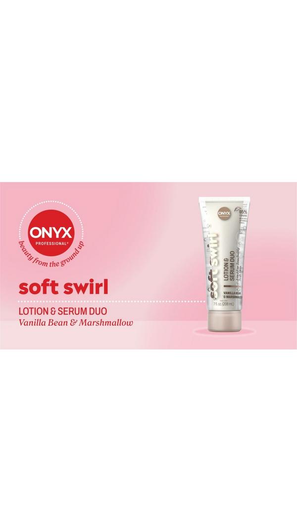 ONYX Professional  Soft Swirl Body Lotion and Serum Duo #6