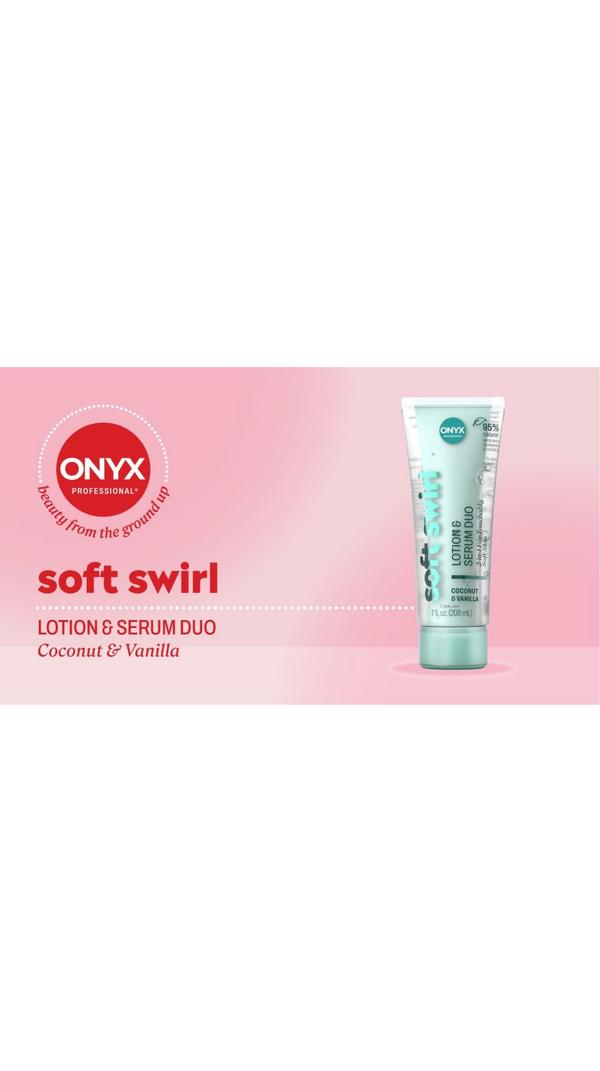ONYX Professional  Soft Swirl Body Lotion and Serum Duo #6