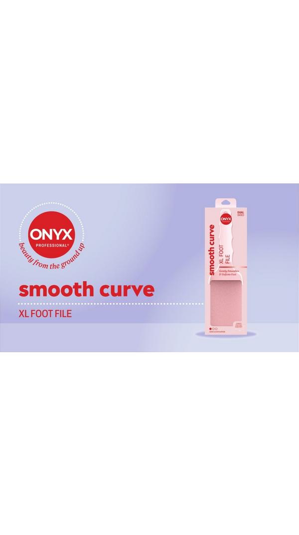 ONYX Professional  Smooth Curve XL Foot File #6