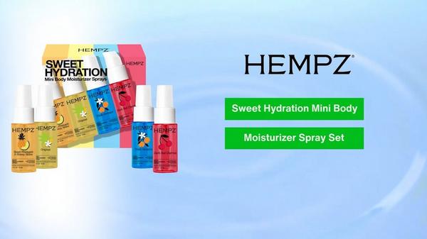 Hempz Sweet Hydration Mini Body Moisturizer Spray Kit #6