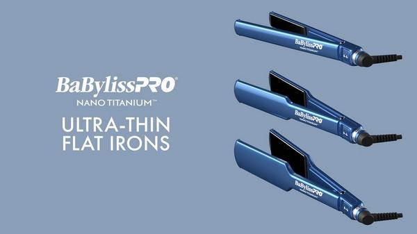 BaBylissPRO Nano Titanium Professional Ultra-Thin Flat Iron #9