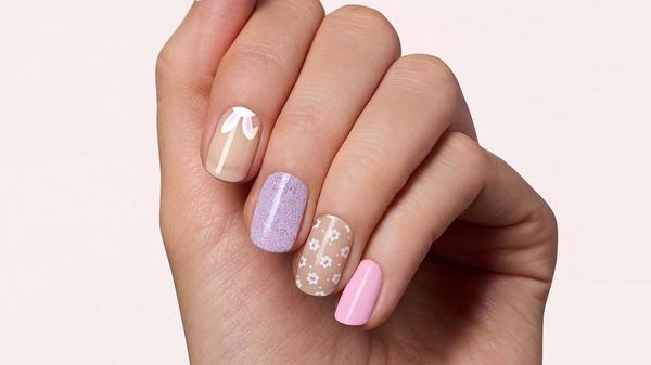 Dashing Diva GLOSS, Gel Nail Polish Strips, Bunny Side Up #6