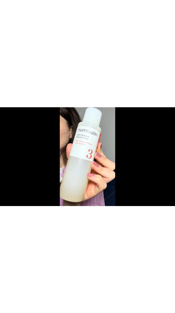 numbuzin No.3 Super Glowing Essence Toner #9