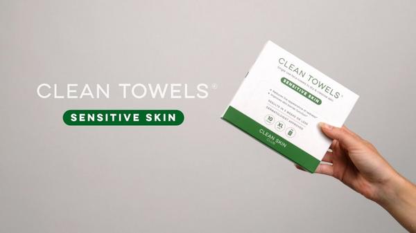 Clean Skin Club Clean Towels Sensitive Skin Disposable Face Towels #9