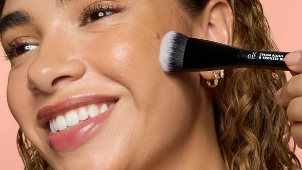 e.l.f. Cosmetics Cream Blush & Bronzer Duo Brush #6