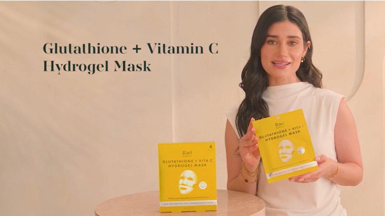 Rael - 4 ct Glutathione + Vitamin C Hydrogel Mask | Ulta Beauty