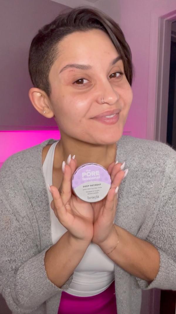 Benefit Cosmetics The POREfessional All Clear Mini Pore-Clearing Cleansing Oil & Clay Mask Duo #8