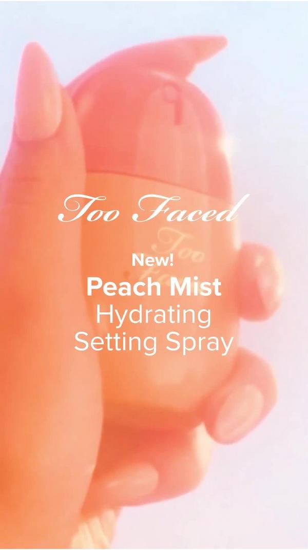 Too Faced Peach Mist Hydrating Setting Spray #9