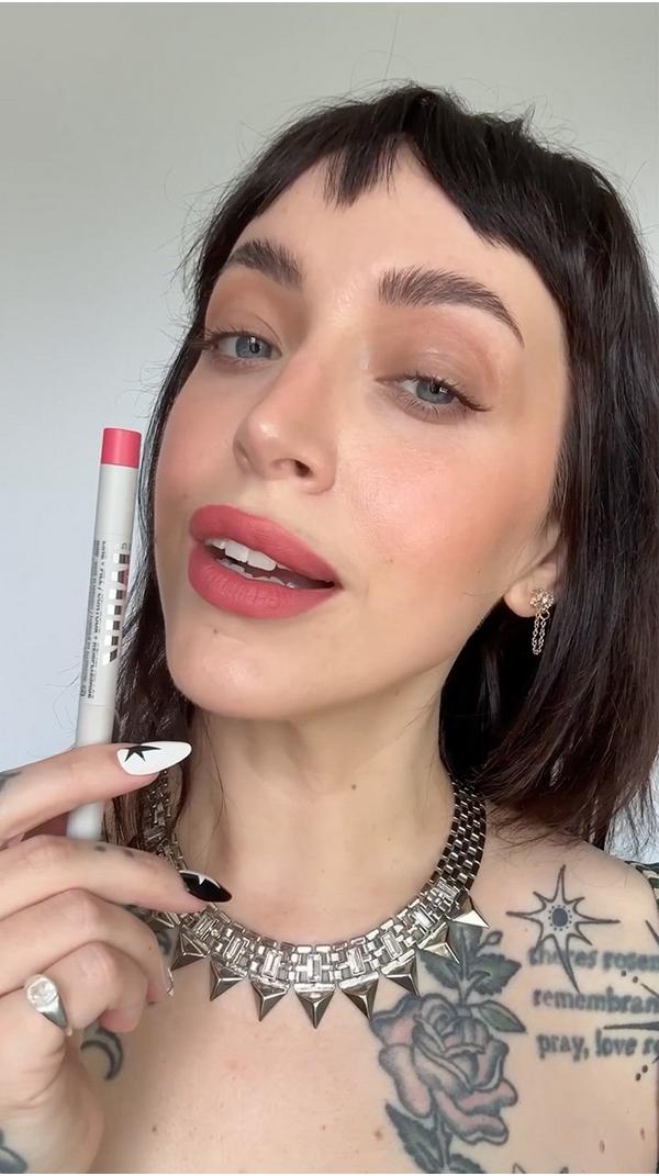 MILK MAKEUP Line + Fill Lip Liner and Allover Lip Color #10