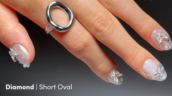 Glamnetic Diamond Press-On Nails #7