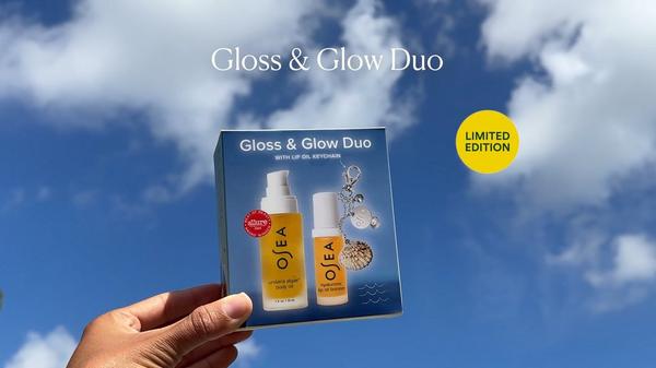 OSEA Gloss & Glow Duo with Lip Oil Keychain #9