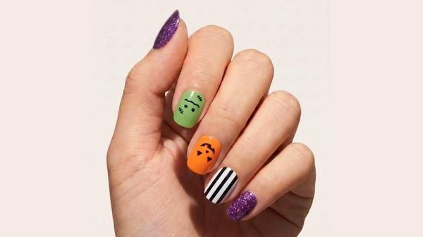 Dashing Diva GLOSS, Gel Nail Strips, Monster League #6