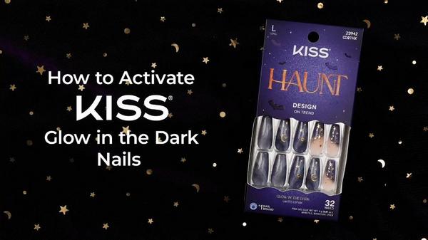 Kiss Core Design Medium Almond Press On Nails, Witching Hour #10