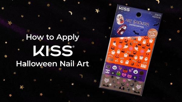 Kiss Art Stickers Press On Nails, Creepin’ #9