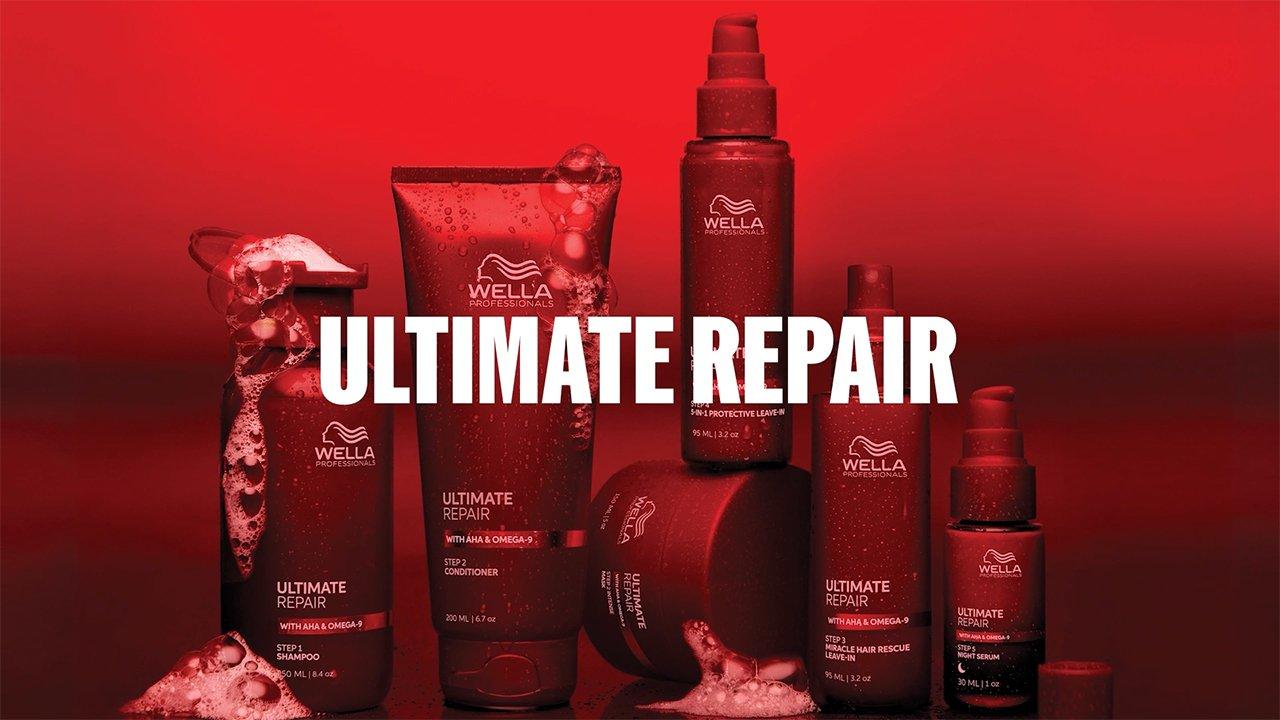 WELLA ULTIME REPAIR 6本セット Wella - ULTIMATE REPAIR & Shield Kit