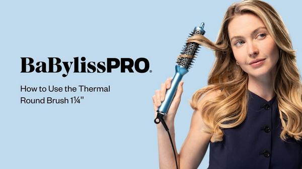BaBylissPRO The Thermal Round Brush 1 1/4" Barrel #9