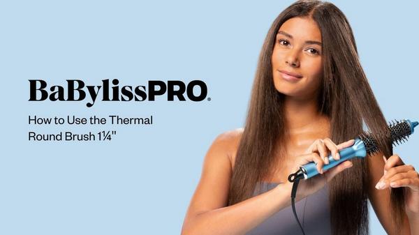 BaBylissPRO The Thermal Round Brush 1 1/4" Barrel #10
