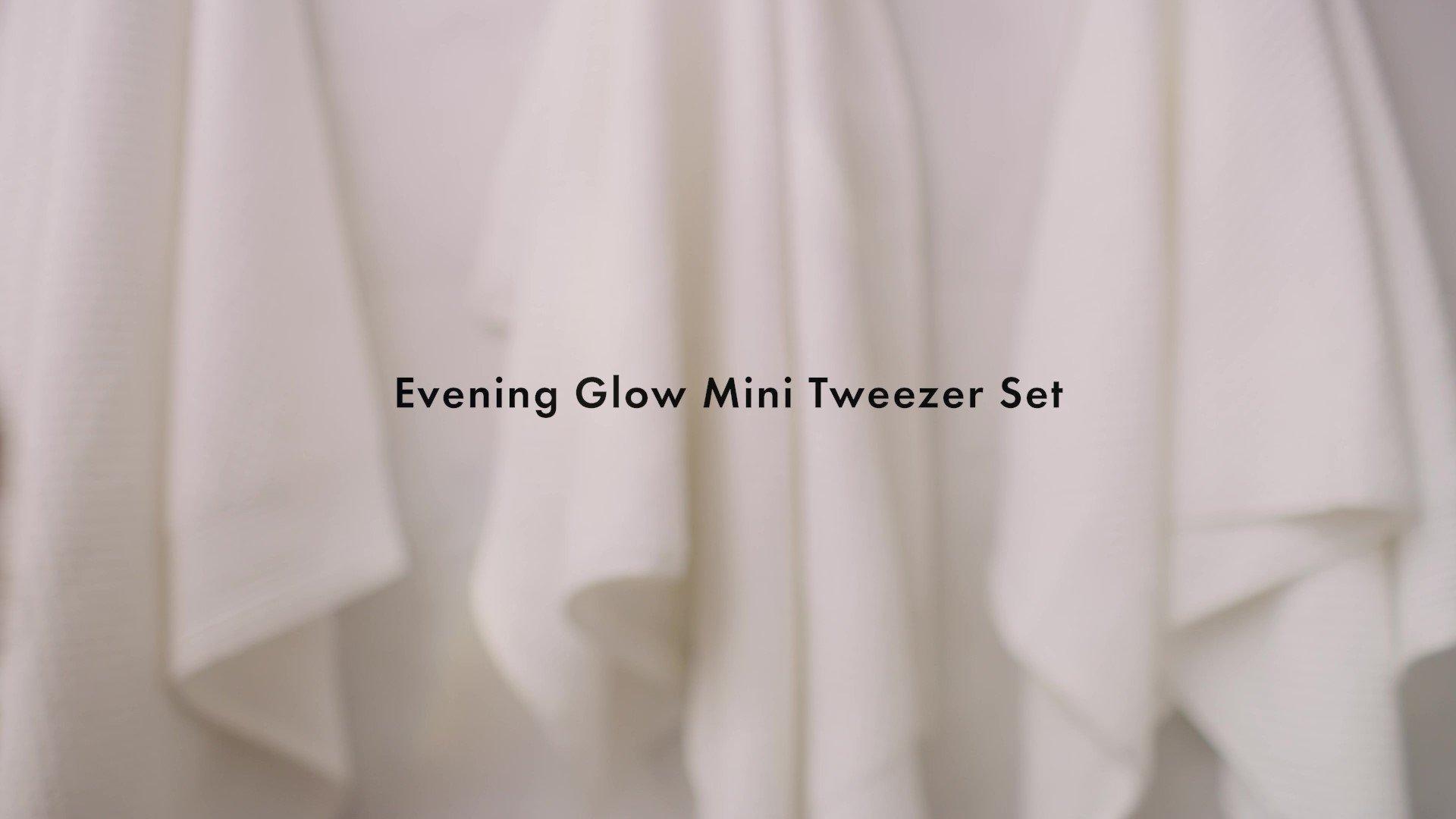 Tweezerman - Evening Glow Mini Tweezer Set with Case | Ulta Beauty