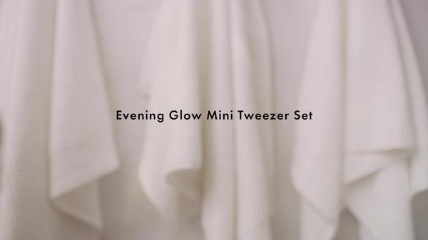 Tweezerman Evening Glow Mini Tweezer Set with Case #9
