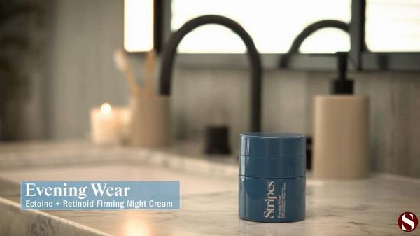 STRIPES BEAUTY by Naomi Watts Evening Wear Ectoine + Retinoid Firming Night Cream #6