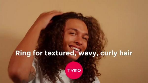 TYMO Beauty Ring Pink Hair Straightening Comb #9