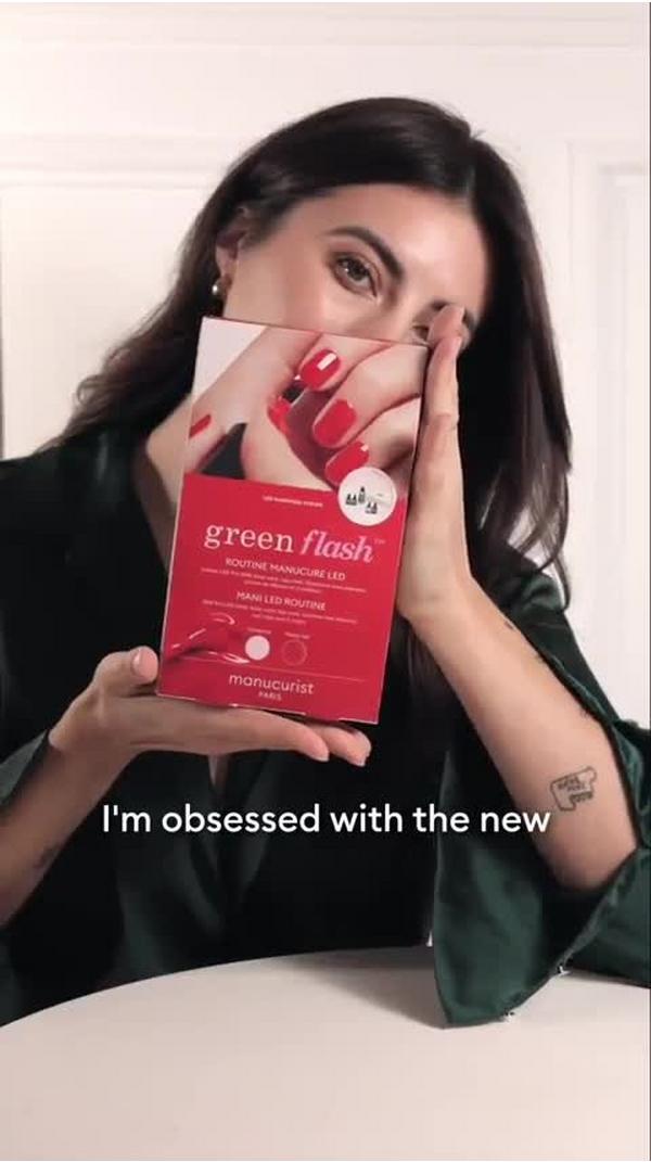 Manucurist Green Flash™ Routine Set, Gel Nail Polish Kit with 36W LED Lamp #7