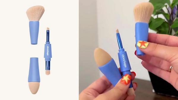 Alleyoop Multi-Tasker 4-in-1 Makeup Brush Set #6