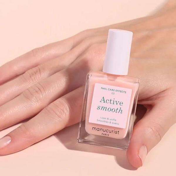Manucurist Active Smooth Nail Concealer, Nail Strengthener and Growth for a Natural Sheer effect #9