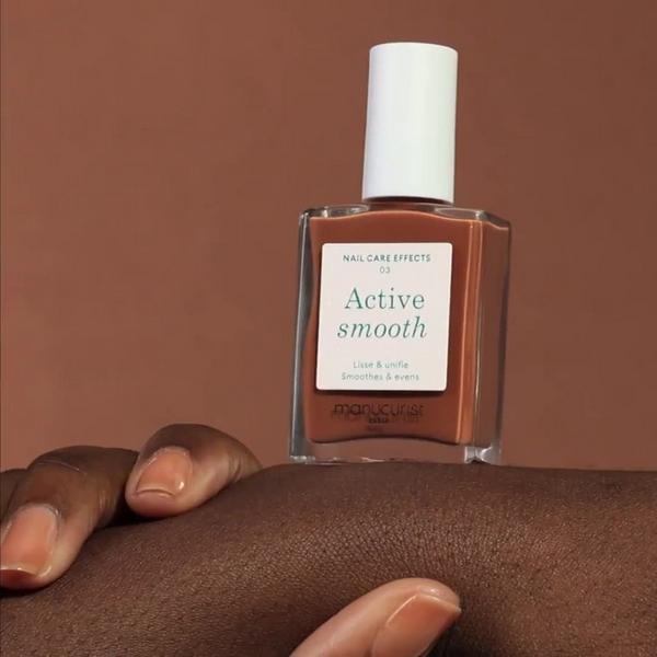 Manucurist Active Smooth Nail Concealer, Nail Strengthener and Growth for a Natural Sheer effect #9