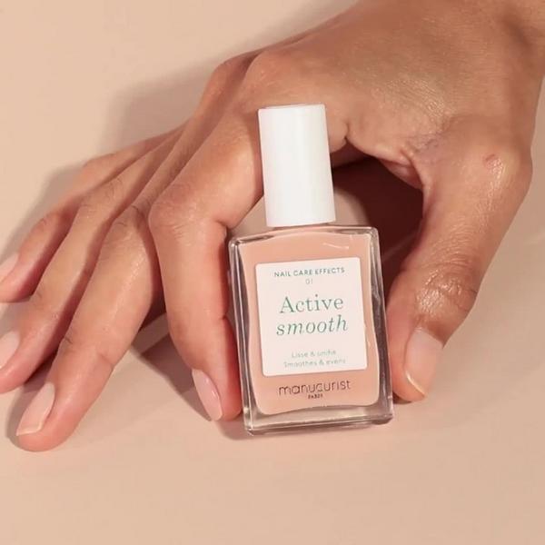 Manucurist Active Smooth Nail Concealer, Nail Strengthener and Growth for a Natural Sheer effect #9