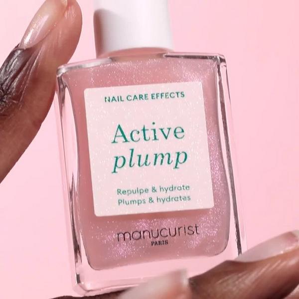 Manucurist Active Plump Collagen-Infused Nail Polish for a Pearly Baby Pink finish #9