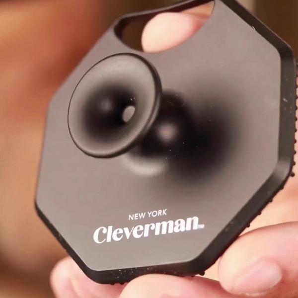 Cleverman Men's Face Scrubber – Silicone Cleansing Brush & Soft Massager #7
