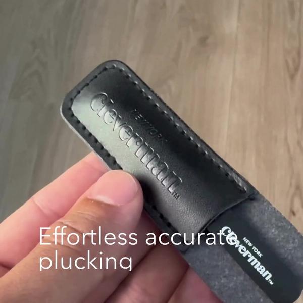 Cleverman Precision Slant Tweezer – Expert Brow & Facial Hair Removal #8