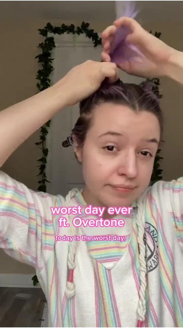 Overtone Semi Permanent Color-Depositing Deep Conditioning Mask #10