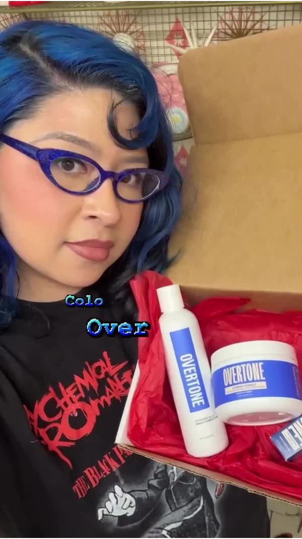 Overtone Semi Permanent Color-Depositing Deep Conditioning Mask #10