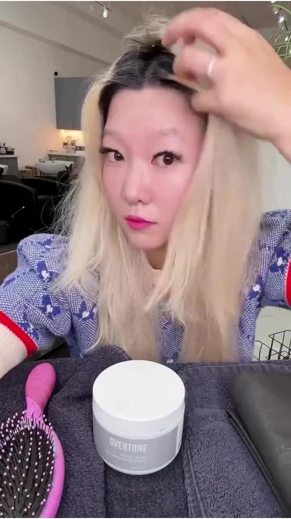 Overtone Semi Permanent Color-Depositing Deep Conditioning Mask #11