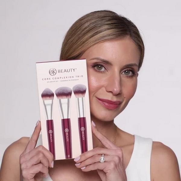 BK Beauty Core Complexion Trio Brush Set #8