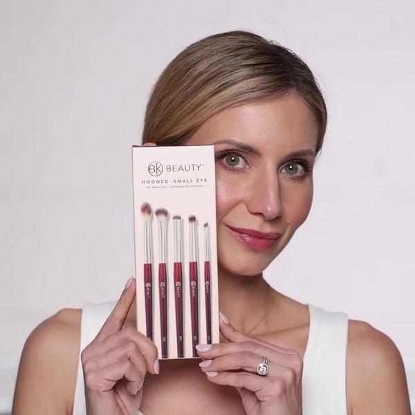 BK Beauty Brush Set for Hooded & Smaller Eyes #8