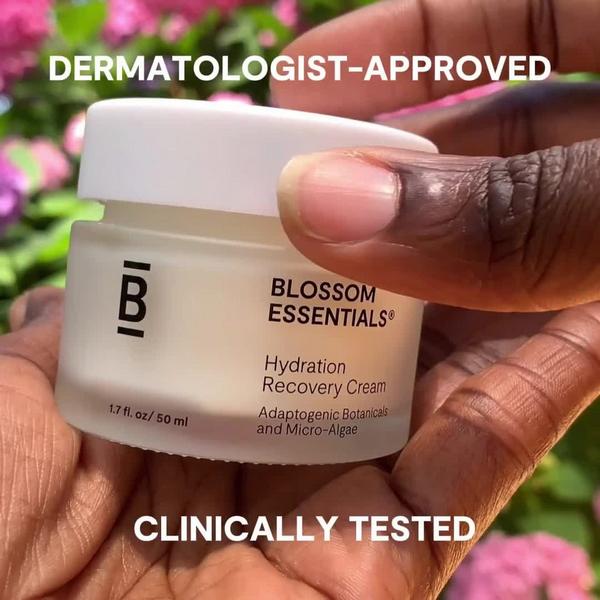 Blossom Essentials Hydration Recovery Face Cream - Ceramide Moisturizer for Dry, Tired Skin #8