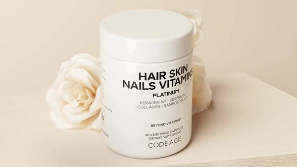 CODEAGE Hair Skin Nails Vitamins Platinum with Collagen & Keratin #9
