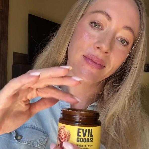 Evil Goods Whipped Grass-Fed Beef Tallow Balm #9
