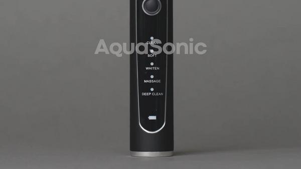 AquaSonic Elite Rechargeable Electric Toothbrush with 8 Brush Heads & Travel Case #7