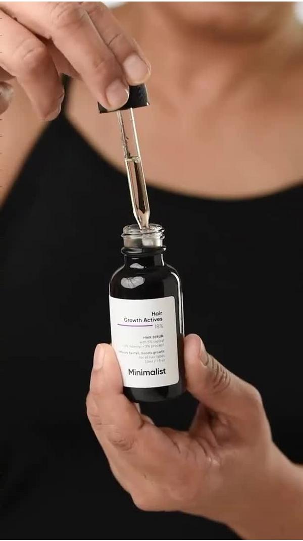 Minimalist Hair Density 18% Serum for Hairfall Control #9