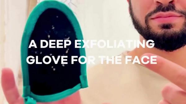 Dermasuri Deep Exfoliating Face Scrub Mitt #6